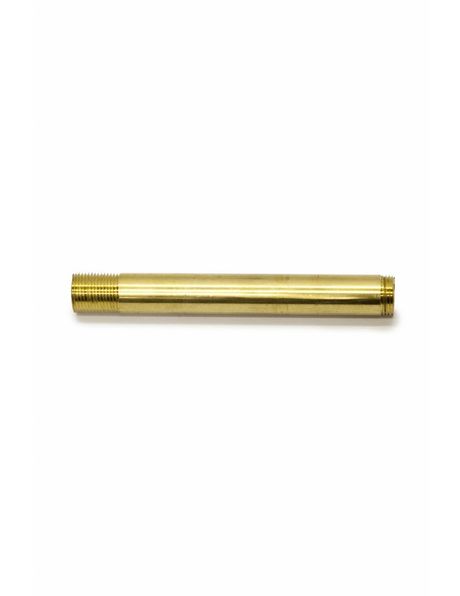 Stang, 10 cm, M13x1, Messing Ongepolijst
