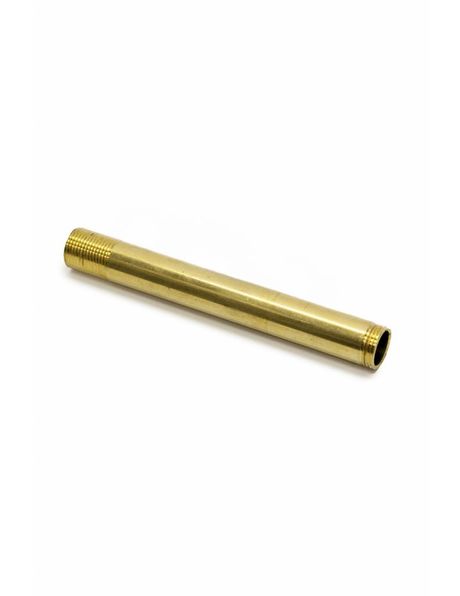 Stang, 10 cm, M13x1, Messing Ongepolijst