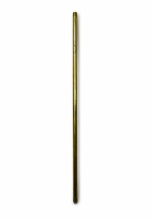 Pipe, 40 cm / 15.8 inch, M10, Brass, Unpolished