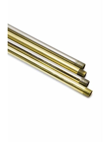 Tube / Bar, 20 cm / 7.9 inch, Polished Brass