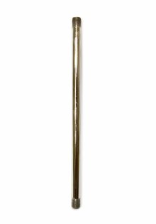 Pipe, 20 cm / 7.9 inch, M10x1, Nickel Polished