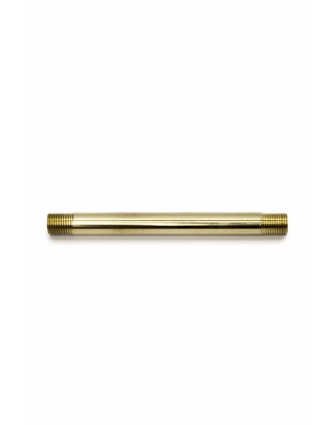 Stang, 10 cm, M10x1, Messing Gepolijst