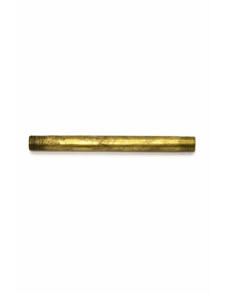 Tube, 10 cm / 3.9 inch, M10x1, Coarse brass