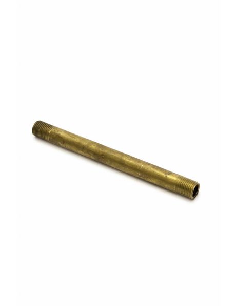 Tube, 10 cm / 3.9 inch, M10x1, Coarse brass