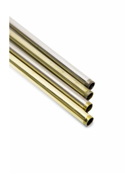 Tube, 20.0 cm / 7.9 inch , M13, Brass, Polished