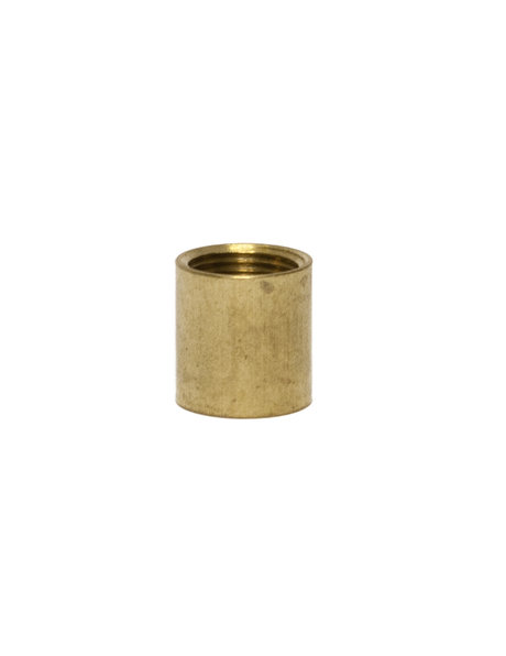 Coupling piece brass, 1.3 cm (M13) 0.59 inch, to connect lamp pipes