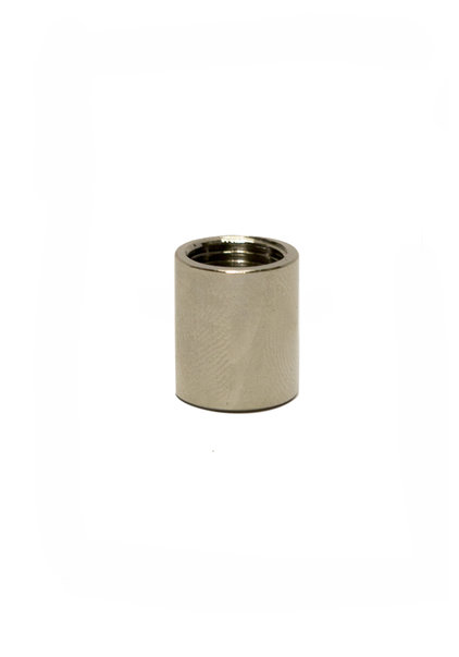 Koppelstuk, Nikkel Glans, 1.6 cm (M10x1)