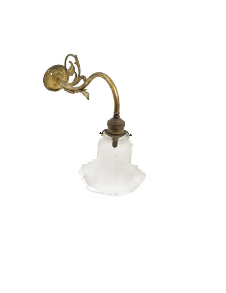 Classic wall lamp with skirt, 1930s