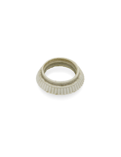 Antique E27 fitting-ring, made of porcelain, ca. 1930