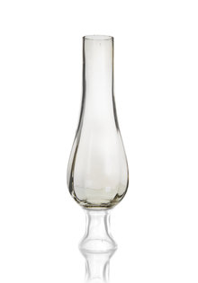 Chandelier Vase, Small, Clear Venetian Glass