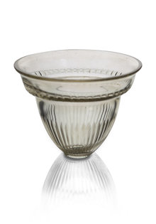 Chandelier Vase, Lines Pattern