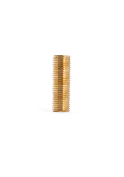 Threaded End, 3.0 cm / 1.2 inch, M10x1, Brass