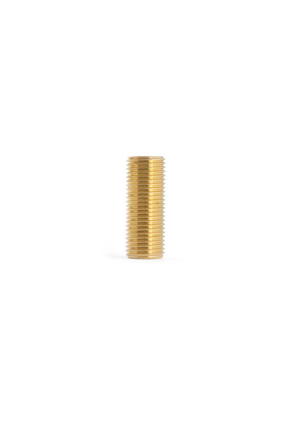 Gold Colored Threaded End, 2.5 cm / 1 inch, M10x1