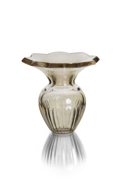 Chandelier Vase, Vase with Gold Shine