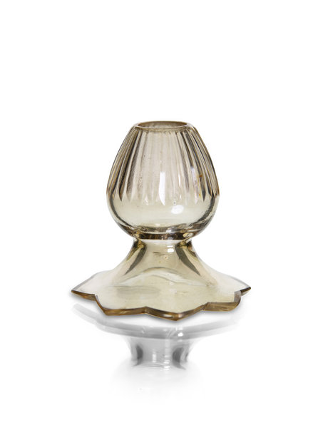 Chandelier part, gold shine vase