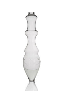 Chandelier Vase, Check Pattern