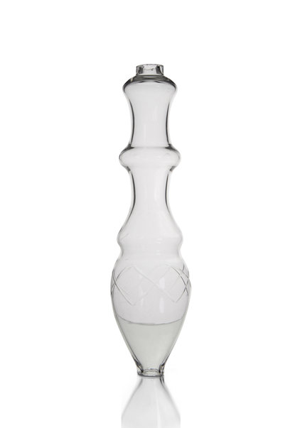 Chandelier Vase, Check Pattern