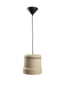 Herda Hanging lamp, Brown Metal