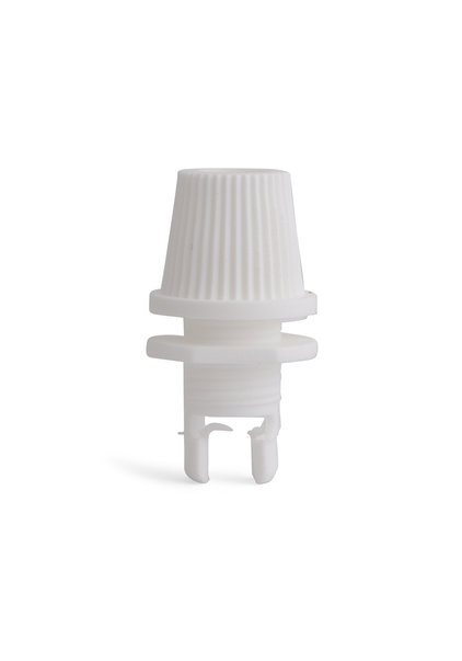 Cord Strain Relief, White, Conical, M10x1