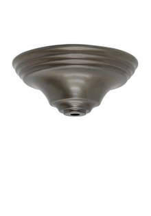 Gebruineerd Koper Plafondkapje, 14 cm