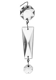 Pendlogue, Kristalglas, Totaal 11 cm