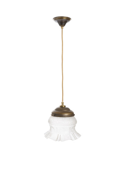 Classic Pendant Lamp with Fine Glass