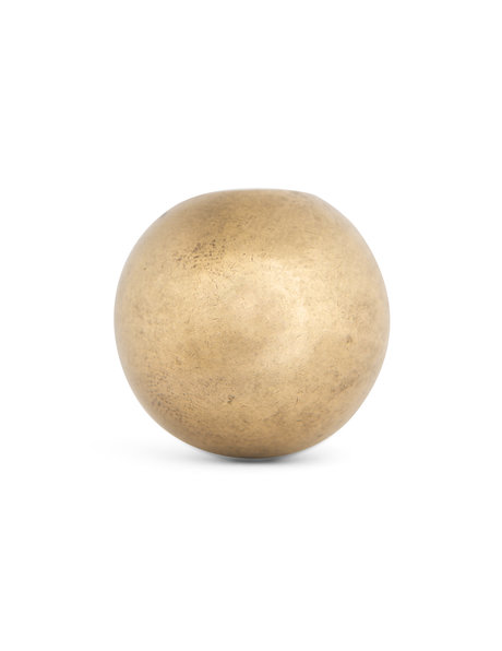 Cover ball, brass, 3 cm (1.2 inch), internal thread: m13 x 1  (0.5 inch)