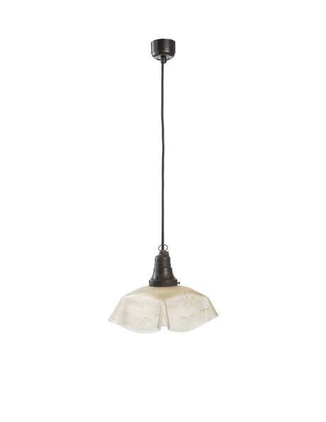 Klassieke hanglamp, vierkante lampenkap