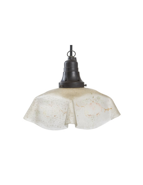 Classic pendant lamp, square lampshade