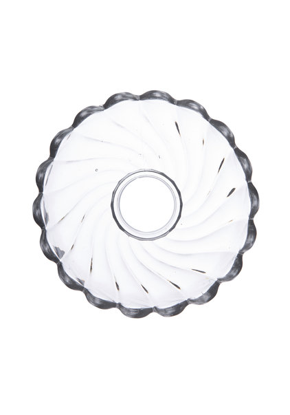 Chandelier Dish, Clear Glass