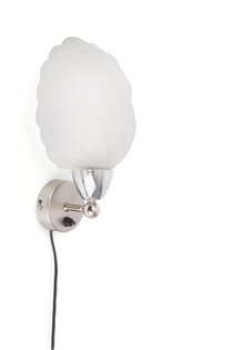 Classic Wall Lamp, Frosted Glass Shell