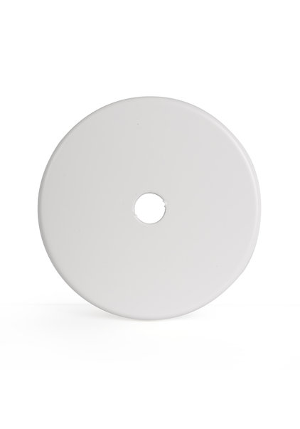 Cover cap, 7.3 cm, White Coated