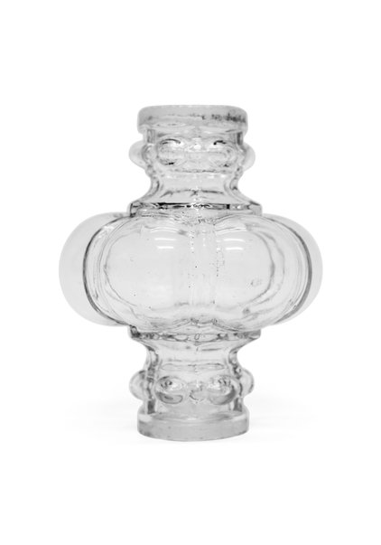 Chandelier Vase, Clear Glass