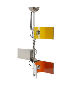 Design Hanglamp, Stang met Klemmen