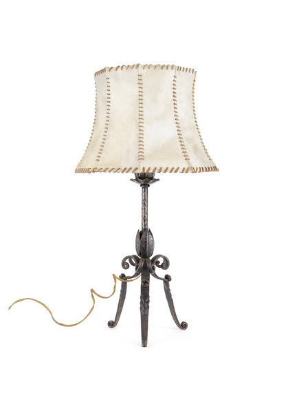 Table lamp with Parchment Shade