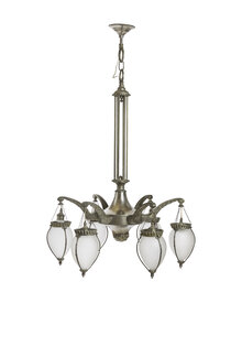 Classic Hanging Lamp with Glass ' Baskets'