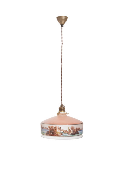 Brocante Pendant Lamp with Landscape