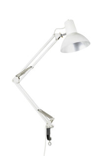 White desk lamp, 1970s