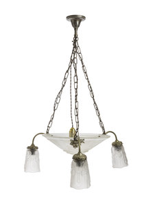 Art Deco Hanging Lamp, French Hanging Lamp