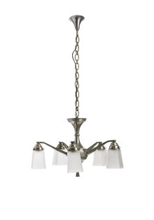 Large Pendant Lamp, Art Deco Style