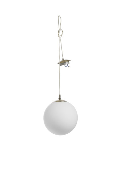 Industrial Hanging Lamp: Matt Whity