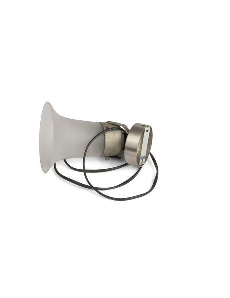 wandlamp, industrieel model, chroom met glas