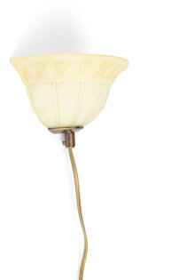 Glazen Wandlamp Licht Geel