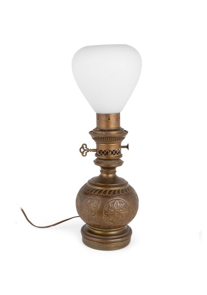 Old Oil Lamp, Classic Table Lamp,  1930s