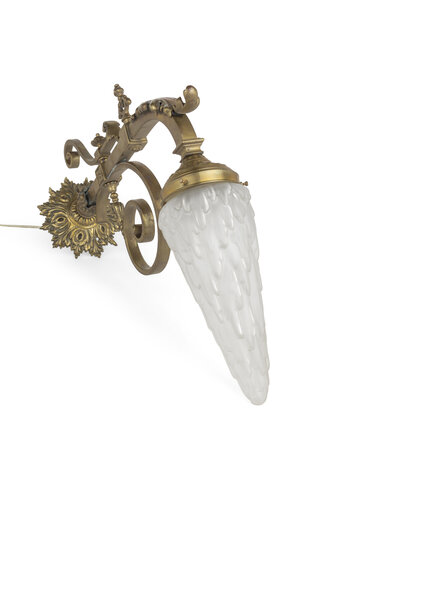 Antique Wall Lamp, Old Gas Lamp, 1920s