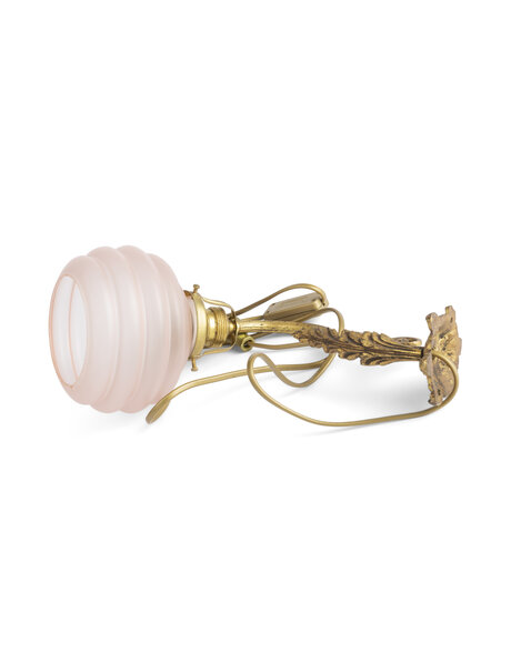 Pink wall lamp, classic, 1930s