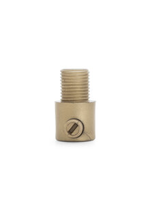 Gold Colour Strain Relief, Plastic, M10x1