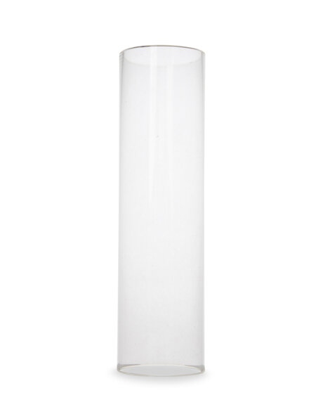 Long cylinder, glass shade for oil lamp 25 cm