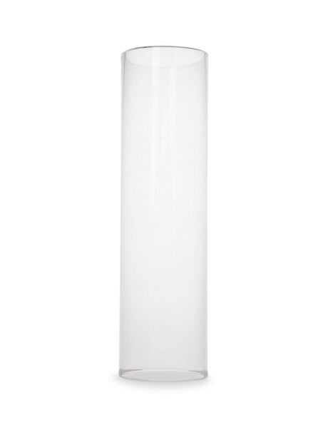 Long cylinder, glass shade for oil lamp 25 cm