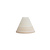 Glass lampshade, conical, sand color
